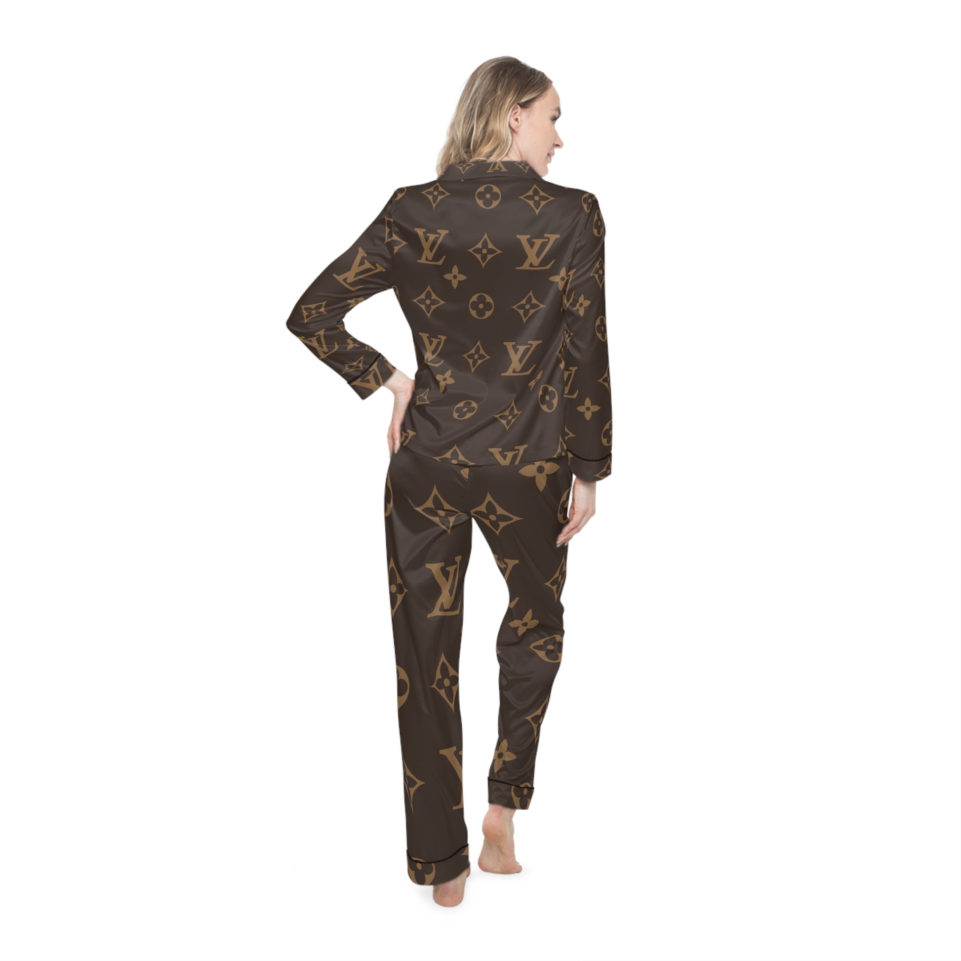 Louis Vuitton Satin Pajamas For Women's